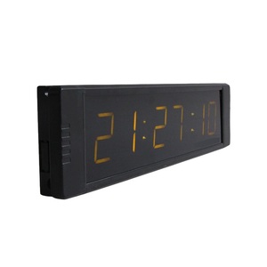 Benutzer definierte gelbe Anzeige LED Mini Desktop Wanduhr Digital Countdown Timer für Meditation Break Yoga Intervall uhr - Product Image 3