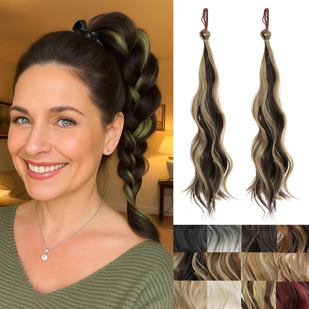 Brun foncé et blond cendré