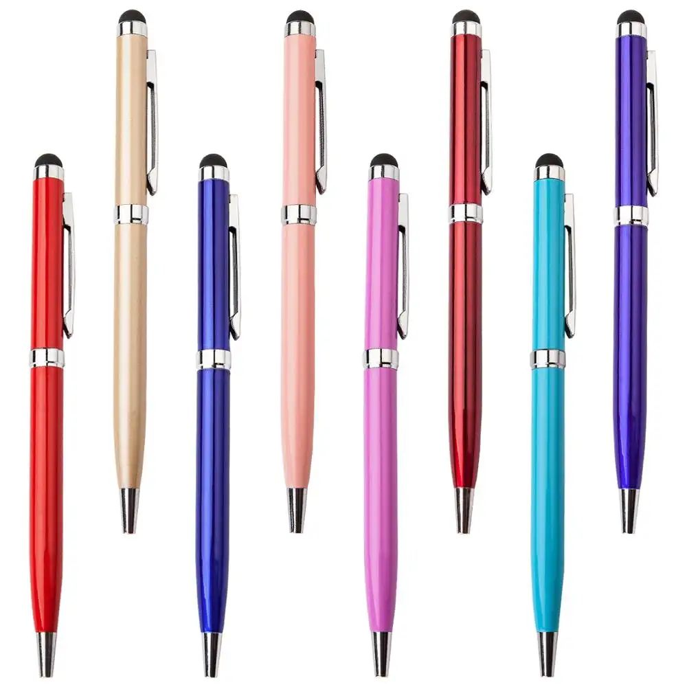 2020 Balpen Pistool Zwart/Vlek Staal Metalen Pen Merken Met Aangepaste Logo Voor Promotionele Metalen Pen Set