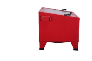 Üst-yükleme tezgah üstü kumlama dolabı 40-80 PSI güç 90L kapasiteli pas kaldırma aşındırıcı Blast kabine - Product Image 4