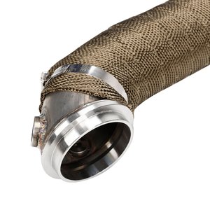 Stainless Racing Manifold <strong>Header</strong> for 2011-2015 LML GM 6.6L Performance 3&quot; Exhaust Turbo Down Pipe 11-15 Chev/GMC 6.6L Duramax T - Product Image 3