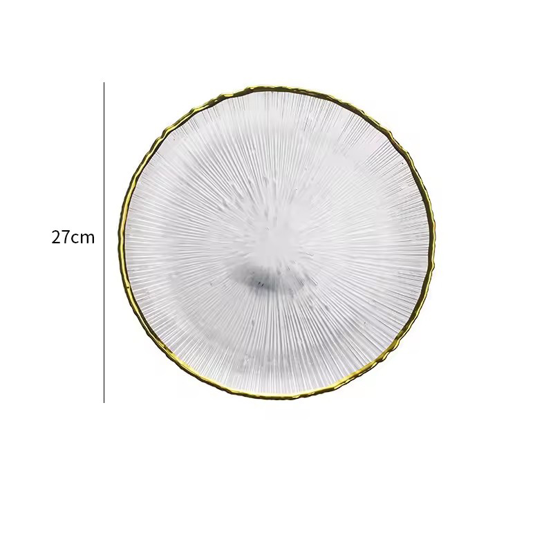 Plato Transparente 27cm