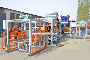 QT10-15 voll automatische Betonblock herstellungs maschine, hydraulische Blockform maschine, Hoch leistungs zement ziegel produktions linie