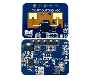 Módulos de sensor LD2410C, función inalámbrica, soporte de radar de presencia humana, 24G - Product Image 5