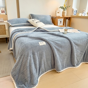 Bán buôn mùa đông dệt kim sofa hiện đại phòng khách phòng ngủ thân thiện với môi ấm áp mềm tùy chỉnh Sherpa polyester lông cừu flannel raschel - Product Image 2