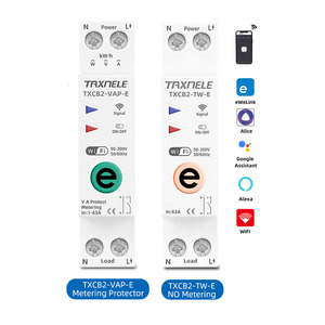 Ewelink WIFI Smart <strong>Circuit</strong> <strong>Breaker</strong> 1P 63A Power Energy Meter KWh Remote Switch Timer Relay MCB Voltage Current Protect TAXNELE - Product Image 1
