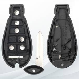 MS 5 + 1 düğmeler chrysler için uzaktan araba anahtarı 433mhz ile 46 çip fcc M3N5WY783X IYZ-C01C yedek boş araç fob fabrika fob - Product Image 4