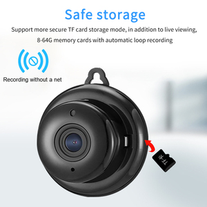 Intercom kamera HD 1mp güvenlik izleme ev kablosuz WiFi kamera kızılötesi gece görüş kartı makinesi ile interkom - Product Image 5