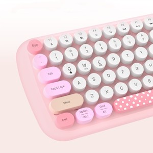 Combo de teclado y ratón inalámbricos MOFII 2,4G Juego de teclado y ratón inalámbrico de modo dual para ordenador Pad Notebook Office - Product Image 3