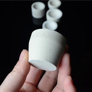 Ceramic <strong>Fireclay</strong> Crucibles Gold Laboratory Magnesite Fire Assay <strong>Cupel</strong> Refractory Ceramic Parts - Product Image 6