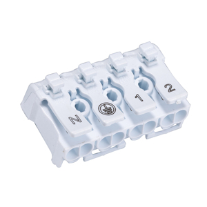 Bloque de terminales de conexión rápida, terminales de ajuste de empuje, conectores de cable de bucle - Product Image 3