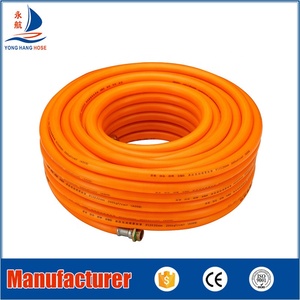 Çin tedarikçisi uzayabilen bahçe hortumu 13mm 1/2 PVC şeffaf örgülü hortum boru - Product Image 2