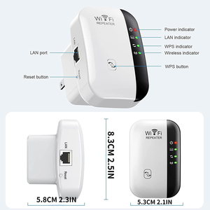 300Mbps 2.4G Router 802.11N scheda di rete adattatore PC nuovo WIFI ripetitore amplificatore di segnale Wi-Fi 5G frequenza WEP crittografia
