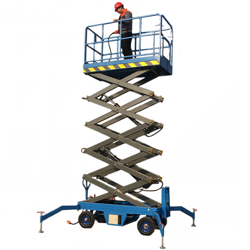 CE Mobile Scissor Lift Table Mini Hydraulic Lift Table Manual Elevator Max Wholesale Power Building