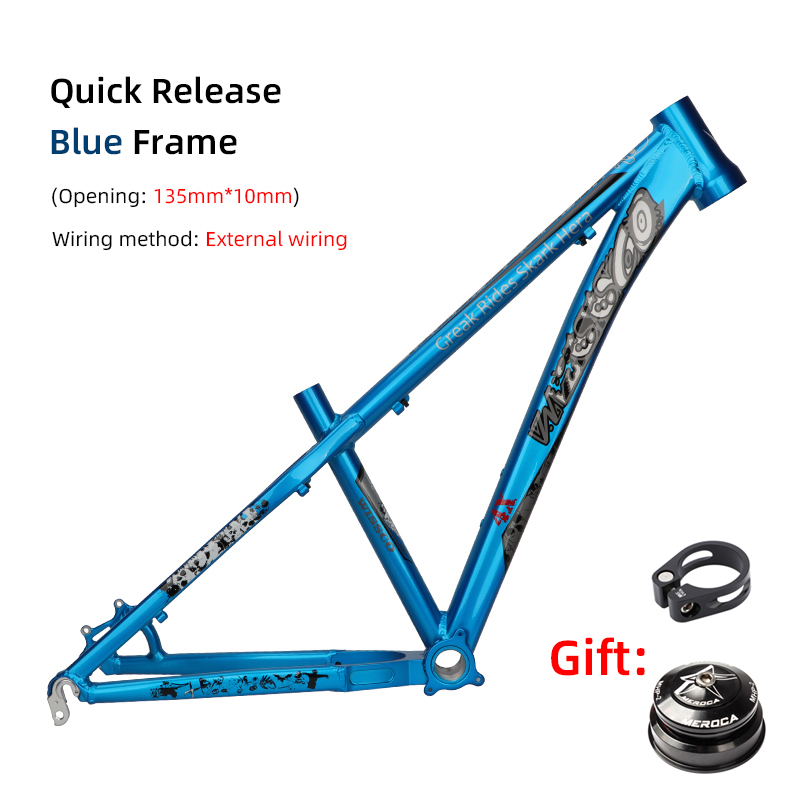 QR Blue Frame