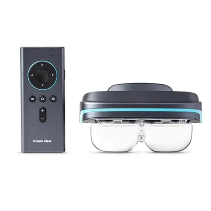 AR Dream Glass 4K Plus VR Personalização Óculos Inteligentes Reunião Compartilhada E Trabalho 2D/3D/360 Visualização Universal Para Android E IOS