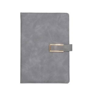 Envío rápido, proveedor de oficina, producción personalizada, cuaderno de cuero PU de negocios con tipo de bloqueo, cuaderno de papelería de gama alta - Product Image 3