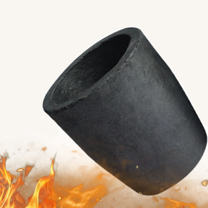 粘土钢铁玻璃冶炼用方形石墨坩埚纯工业Sic 100千克金方形石墨坩埚 - Product Image 3