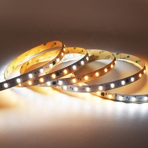 Programmazione indirizzabile striscia LED 56leds 14W flessibile SMD5050 CCT bianco 8 pixel LED luce 24V per UCS2904 IP20 65 68