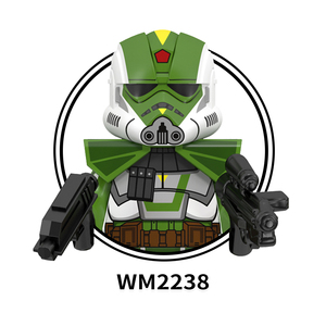 WM6125 Space Wars <strong>Commander</strong> Doom Doomsday <strong>Commander</strong> Soldier Mini Plastic Collect Educational Building <strong>Blocks</strong> for Kids Gift Toys - Product Image 2