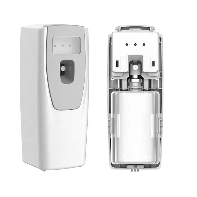 OEM Wall 300ml Dispensador automático de fragancia sin aerosol Hotel Smart Liquid Perfume LED Recarga Spray Ambientador Dispensador