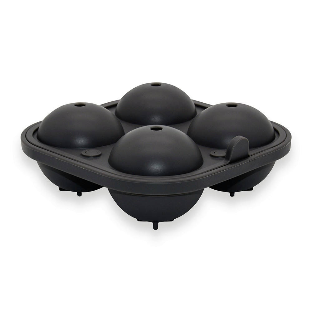 New 2.5 inch Ice Ball Maker 4 Balls