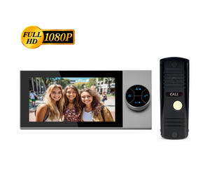 Precio de fábrica Pantalla de 7 pulgadas HD 1080P Cámara Sistema de intercomunicación de video de 4 cables Monitor DE SEGURIDAD Timbre - Product Image 5