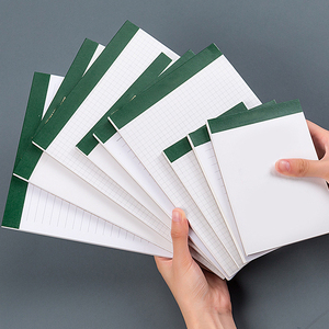 2025 Explosion Draft Book Cuaderno grande Tomar notas Papel Estudiante Cálculo Libro blanco Flip A6A5B5 Bloc de notas - Product Image 3