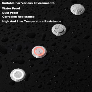 ONPOW 16mm 19mm 22mm RGB Ring Illuminated Black Momentary Push Button Switch Water Proof 12v <strong>Can</strong> Use <strong>arduino</strong> Model - Product Image 3