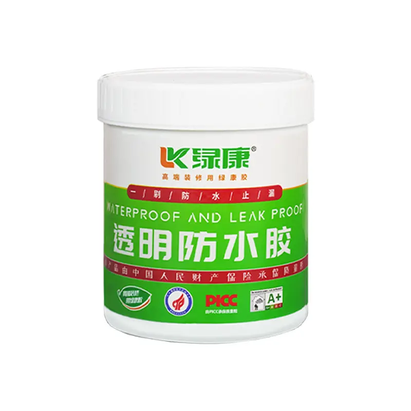 5kg 10kg trong suốt lớp phủ chống thấm bên ngoài tường mái leakproof đại lý chống thấm nước lớp phủ chống thấm