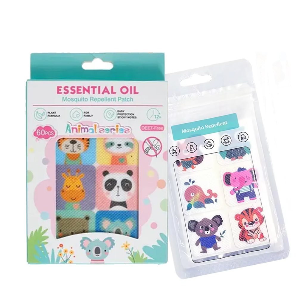 Mosquito repellent stickers