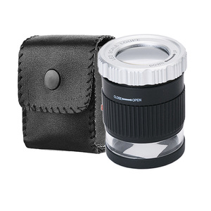 Có thể gập lại Loupe 30x LED thắp sáng <span class=keywords><strong>Lupa</strong></span> Kính lúp có thể điều chỉnh độ dài tiêu cự kính lúp forjewelry dệt thêu - Product Image 6