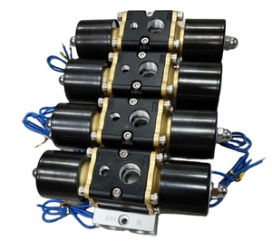 DC12V air Ride Suspension Control Valve 1/2&quot; NPT 2W160-4F Lift Performance G1/2&quot; for <strong>Auto</strong> <strong>System</strong> 4 Way Brass Solenoid Valve - Product Image 6