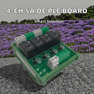 4-Channel 5A DC PLC <strong>Output</strong> Amplifier Board Miniature Control Module with Optocoupler Isolation High/Low Level Trigger Contact - Product Image 2