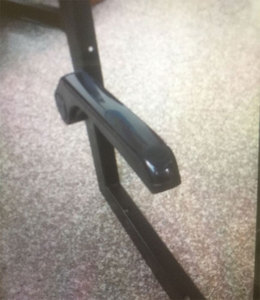 Soft PVC Free Formed Simple Cheap <strong>Armrest</strong> for Bus Seat - Product Image 3