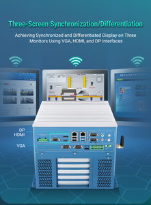 Fanless Industrial <strong>Computer</strong> IPC <strong>OPS</strong> Core <strong>I3</strong>/<strong>i5</strong>/<strong>i7</strong>/i9 12th/ 13th/ 14th Gen with 2LAN 4COM RS422 Support 9-36V Wide Voltage Input - Product Image 5