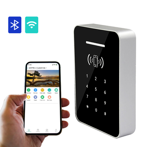Thinmoo工場価格ワイヤレスWIFI 4G 13.56MHz/125KHzカードパスワードアパートドアスマートアクセスコントロールパネル - Product Image 5