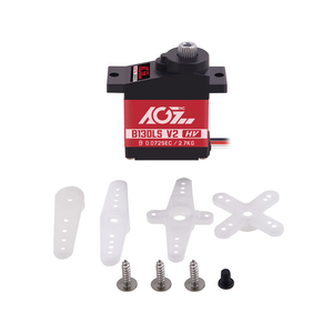 AGFRC B13DLS hızlı hız 0.08Sec 2KG titanyum dişli 15g programlanabilir mikro Servo RC helikopter araba için - Product Image 4
