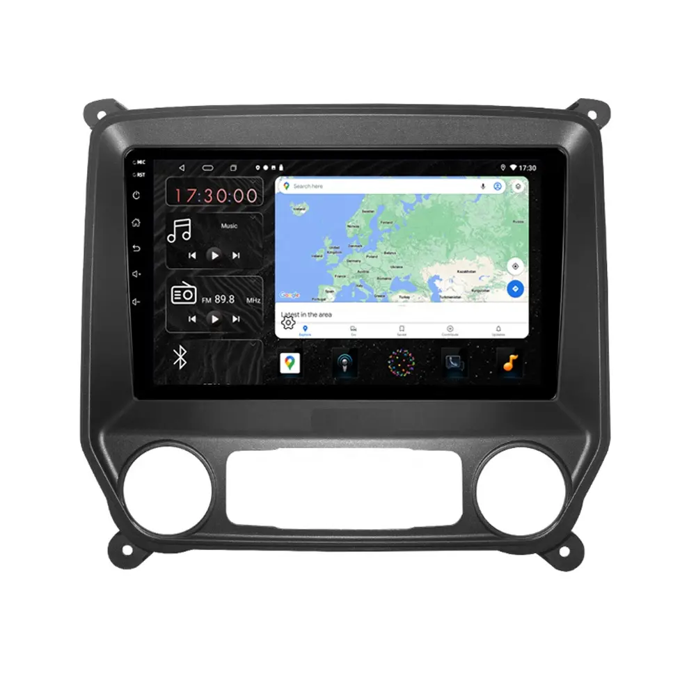 IPS 4 ГБ + 64 ГБ для Chevrolet Silverado 3 2013 - 2019 HD магнитола Android плеер GPS навигация Carplay 4G видео