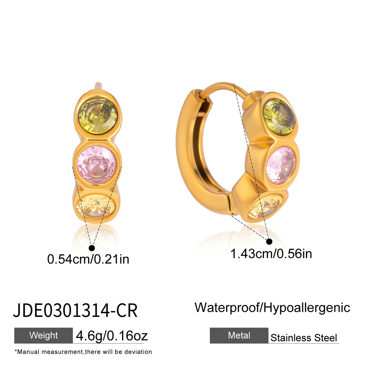 Or 18 carats JDE0301314-CR