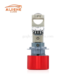 Mini Len LED A10 H4 ampul H7 LED far düşük işın projektör 9005 HB3 9006 HB4 80W otomobiller ampul Conversion dönüşüm kiti - Product Image 6