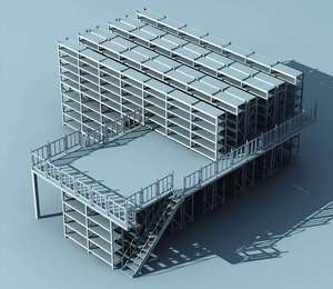 Fabricante al por mayor Plataforma de trabajo de acero de alta capacidad de carga Instalación rápida Protección contra la corrosión Plataforma de acero de fábrica - Product Image 2