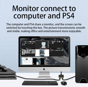 Conmutador bidireccional HDMI 2x1 1x2, interruptor bidireccional, 4K, HDMI 2,0, superventas