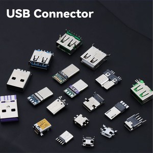 USB Connector Female 6 16 24 Pin Dip Usb-c Type a B C <strong>Socket</strong> <strong>2.0</strong> 3.0 Smt Female Male Sunk Plated Usb c Connector for PCB - Product Image 3