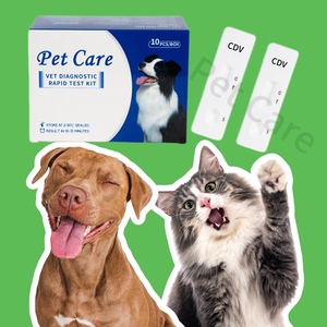 動物ペット診断犬の抗原プラスチックカセット急速な犬のテストParvovirus/Distemper/Ehrlichia/Anaplasmaコンボテスト - Product Image 2