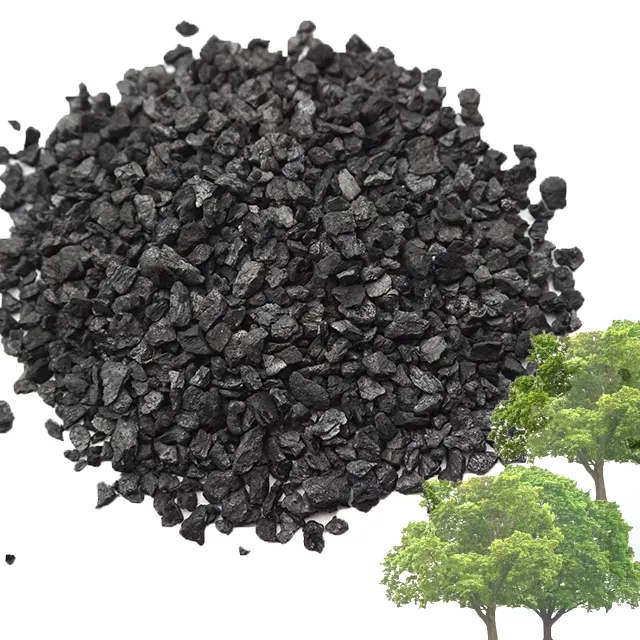 Filter karbon batu bara aktif 2-4mm harga rendah untuk karbon aktif butiran berbasis batubara Pre Filtra