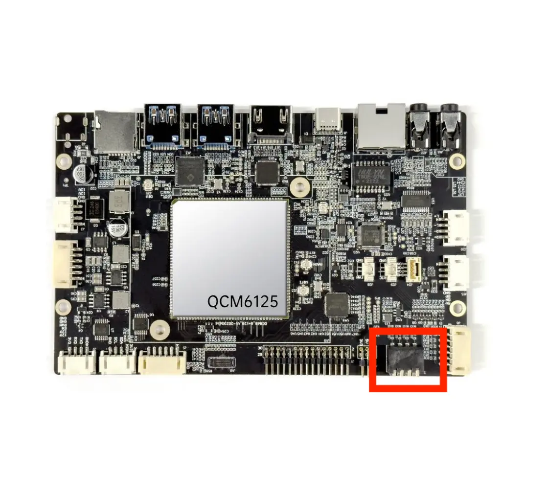 Getcom.AI DC686 Androidboard dibuat oleh qualcomm 6125 chipset Android 10 diterapkan dalam tv pintar, mesin rapat, peralatan IoT