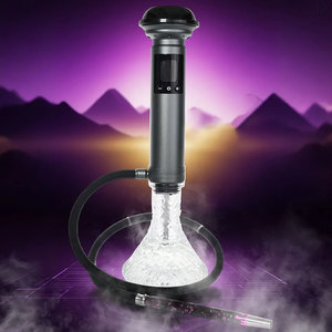 2025 Newst Omni Có Thể Sạc Lại Sang Trọng Hookah Shisha Với Được Xây Dựng Trong Kiểm Soát Nhiệt Độ Hàng Đầu Sưởi Ấm Đồng Phục Atomization LED Shisha - Product Image 1