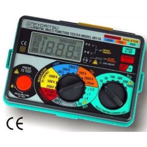 เครื่องทดสอบการติดตั้งมัลติฟังก์ชั่น6011A รุ่น Kyoritsu สอดคล้องกับ IEC 61557ที่ออกแบบมาเพื่อรองรับระดับ IP 54 - Product Image 4