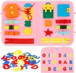 Заводская оптовая продажа, развивающие игрушки Montessori, развивающие игрушки 16 в 1, обучающие игрушки для обучения, деловая доска для малышей - Product Image 1
